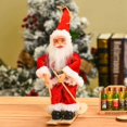 thumbnail image 3 of Decoración de mesa, regalo para niños, figura de árbol de Navidad, adornos personalizados, colgantes, decoraciones navideñas, muñeco de Papá Noel, 3 of 5