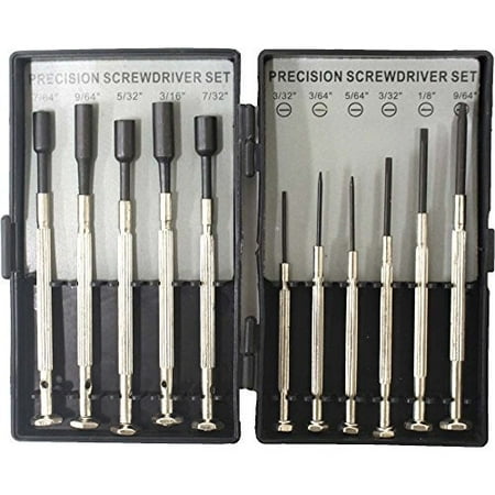 Ati Rage Video Drivers - 11 Piece Precision Screwdriver and Nut Driver Set with Storage Case