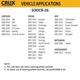 thumbnail image 5 of CRUX SOOCR-26 Radio Replacement Interface for Select Chrysler/Dodge/Jeep Vehicles , Black, 5 of 5