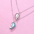 thumbnail image 3 of Collar de rompecabezas de corazón Collar de la amistad, paquete de 2, 3 of 4