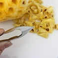 thumbnail image 4 of Stainless Steel Pineapple Eye Remover Tool Tweezer-Style Fruit Core Remover, Peeler & Slicer Tongs for Kitchen Pineapple Eye Cutter, Stainless Steel Fruit Tool, Pineapple Core Remover(Silver), 4 of 8