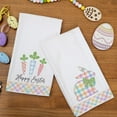 thumbnail image 6 of Easter Kitchen Towels Set of 2,Colorful Bunny Carrots Dish Towels 18x26 Inch Drying Dishcloth,Farmhouse Home Seasonal Spring Decorations, 6 of 6