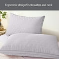 thumbnail image 4 of Honeeladyy Pillows Standard Size 19 X 29 In, Breathable Skin Friendly Weave Bed Pillow for Sleeping Pillows for Back, Stomach or Side Sleepers Super Soft and Supportive Washable Pillows for Bedroom, 4 of 6