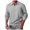 A-Grey, variant on 1/4 Zip Sweatshirts Mens,Men Kangaroos Printed Half Zip Sweat Shirts Polos Shirts Pullover Vintage Long Sleeve Tops Stand Collar Sweaters for Fall Winter(A-Black,2XL)