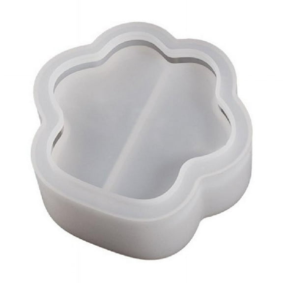 3D Cat Paw Container Silicone Mold Epoxy Resin Mold DIY Storage Box Tool Plaster Crafts Making Supplies Nonstick