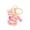 S, variant on ShaoXinWan Fashion 26-Letter Keychain Pendant, Butterfly Tassel Key Chain, Elegant Fashion Accessory for Multi-Functional Use, I for Personalization and Gift Giving(F)