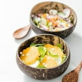 thumbnail image 3 of Lubelski 2 Pcs Bol en Coquille de Nouilles Salade Riz Fruits Conteneur Artisanal, 3 of 9