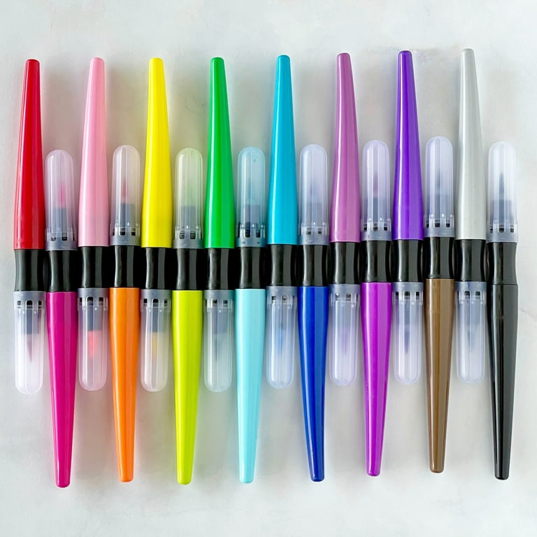 ArtSkills Watercolor Markers and Water Brush Pen, Brush Tip