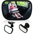 thumbnail image 1 of CHAO Espejo retrovisor para bebé, espejo retrovisor para coche para bebé, espejo de vigilancia para bebé, espejo retrovisor para asiento trasero de coche, seguridad giratoria para bebé, 1 of 5