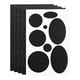 thumbnail image 1 of Uxcell Paquete de 5 Kits de Parches de Reparación, Parches Autoadhesivos de Tela Negro, 1 of 6