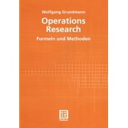 Operations Research: Formeln Und Methoden, (Paperback)