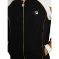 thumbnail image 4 of Fila Eliot Flat Lock Detail Track Jacket, Black, 4 of 5