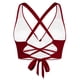 thumbnail image 5 of Trajes de baño para mujer, Trajes de baño para mujer, Traje de baño liso sin mangas para mujer, Traje de baño con relleno y efecto push-up, Blusa de traje de baño para mujer, 5 of 5