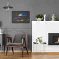 thumbnail image 5 of Epic Art 'Prism Rainbow 1' by Epic Portfolio, Acrylic Glass Wall Art, 24"x16", 5 of 8