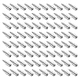 thumbnail image 1 of 60 Piezas Soportes de Estante de Tornillo, Clavos de Estante de Metal con Tornillos Autoperforantes para Soporte de Laminado de Gabinete (Tono Plateado), 1 of 6