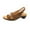 Brown, variant on OAVQHLG3B Sandals for Women Casual Summer Ladies Shoes Fish Mouth Medium Thick Heel Metal Buckle Women's Sandals
