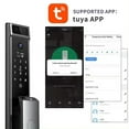 thumbnail image 2 of TRIDENT Face Recognition Smart Door Lock With Camera Intelligent Tuya Wifi Smart Fingerprint Digital Lock, 2 of 21