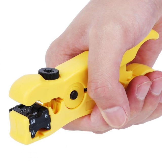 Fugacal Workshop Equipment HLT-505 Wire Stripper, Crimping , For Connection Operations Patch Panels