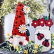 thumbnail image 5 of Figura de muñeca de gnomos de primavera y verano sentada, adorno creativo para regalo de mamá y papá para vacaciones, disfrute de la frescura y la belleza de la decoración navideña de primavera y, 5 of 8