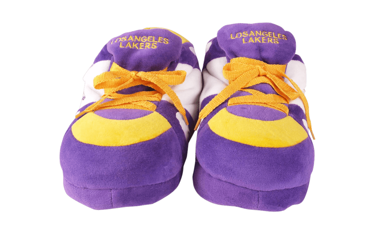 HappyFeet NBA Slippers - Los Angeles Lakers - Small Walmart.com