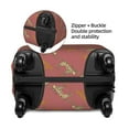 thumbnail image 2 of Disketp Leopard Print Elastic Travel Luggage Cover Travel Suitcase Protective Cover For Trunk Case Apply To 18''-32'' Suitcase Cover-X-Large, 2 of 7