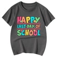 thumbnail image 4 of WEIYLL Girls Casual Short Sleeve T Shirt With Cute Cartoon Print Round Neck Comfortable Summer Top For Toddler Kids And Teens for 10-11 Years, 4 of 4