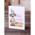 thumbnail image 2 of Cream Dapple Dachshund Easter Greeting Cards and Envelopes Pack of 8 7 in x 5 in, 2 of 3
