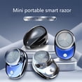 thumbnail image 2 of Er na Men USB Rechargeable Electric Shaver Waterproof Razor Beard Body Hair Trimmer Remover Travel Mini Portable Detachable Shavers, 2 of 21