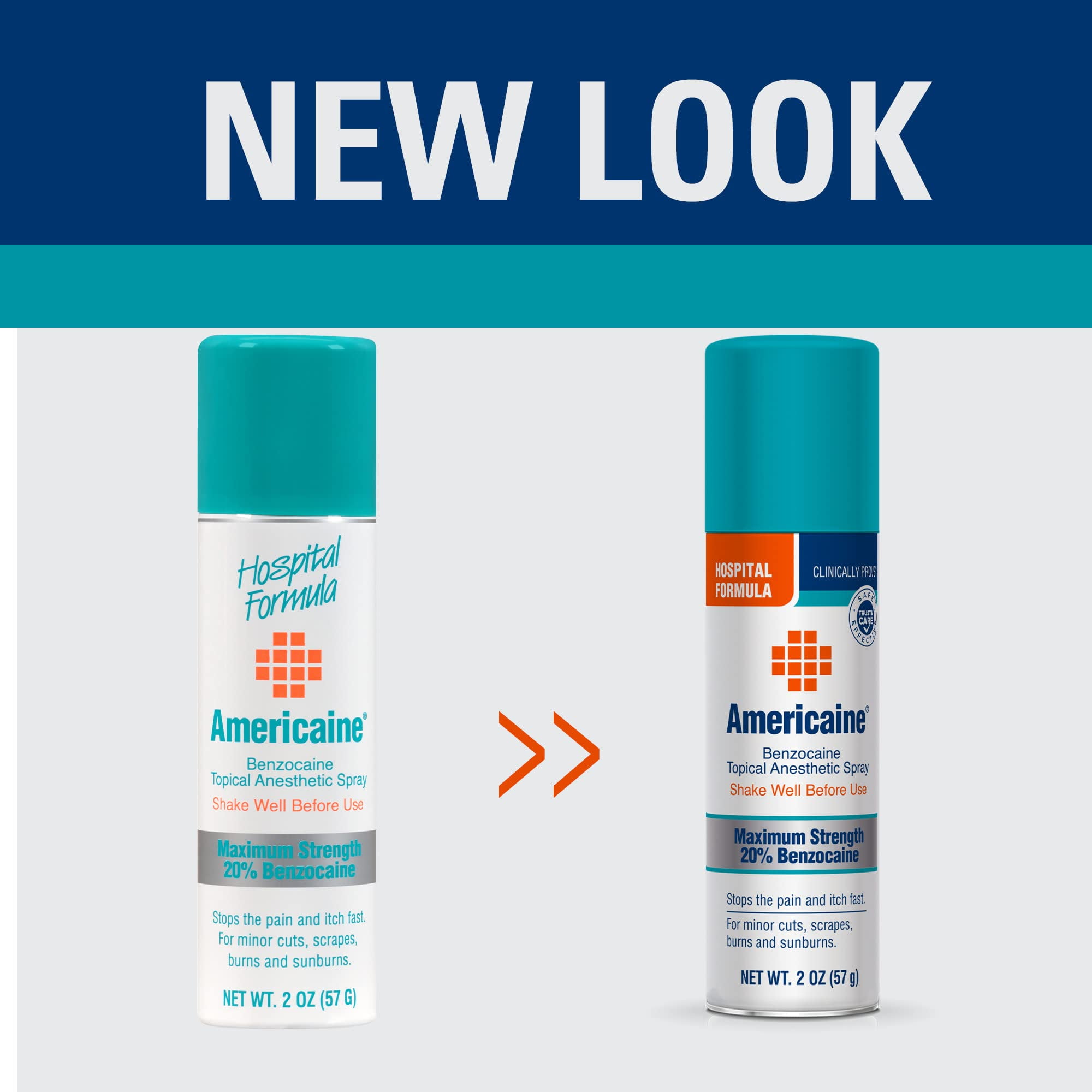 Americaine Benzocaine Topical Anesthetic Spray 2 fl oz