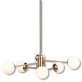 thumbnail image 1 of Bouclair White Sputnik Ceiling Lamp, 1 of 10