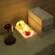 thumbnail image 3 of Rose In Flask Beauty Table Lamp Red Rose With Led Light Glass Dome For Valentine's Day Mother's Day Gift Art Deco Bedside Lamp Afortunado Sencillez, 3 of 3