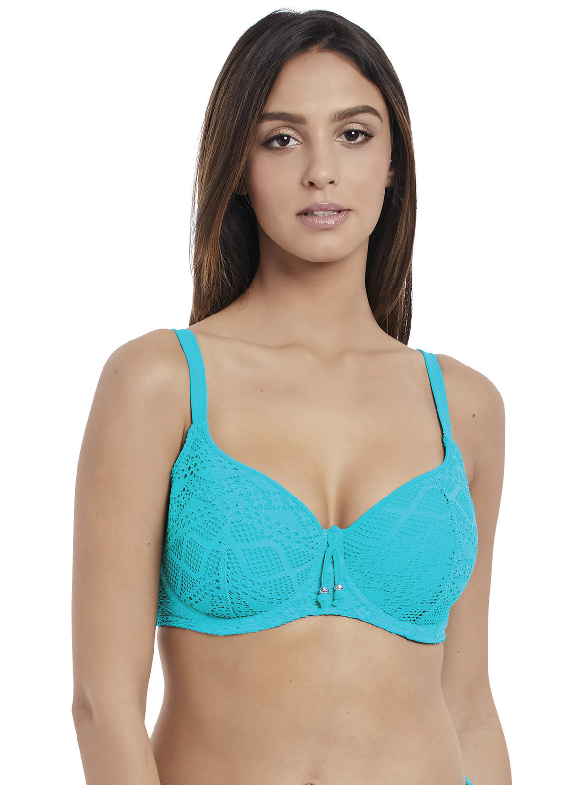 Freya Womens Sundance Underwire Sweetheart Bikini Top