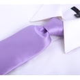 thumbnail image 3 of Scott Allan Mens Micro Dot Solid Color Necktie, 3 of 4