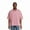 Mauve, variant on Men's Oversize French Terry Polo Shirt (Charcoal Sky-Medium)