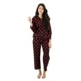 thumbnail image 2 of Leveret Womens Pajamas Flannel Pjs 2 Piece Christmas Pajama Set Red/Green Plaid Size Medium, 2 of 10