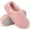 Pink, variant on FamilyFairy Women's Memory Foam Slippers Lightweight Cozy Closed Back Slippers Washable House Shoes Indoor Outdoor