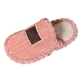 thumbnail image 5 of Fuzzy Slippers for Women Men Guest Adult Cozy Plush Memory Foam House Slides Shoes Winter Bedroom Home Slip on, 5 of 6
