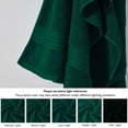 thumbnail image 3 of Juego de toallas de baño COZYART, algodón turco verde oscuro, 650 g/m², 6 unidades, 3 of 7