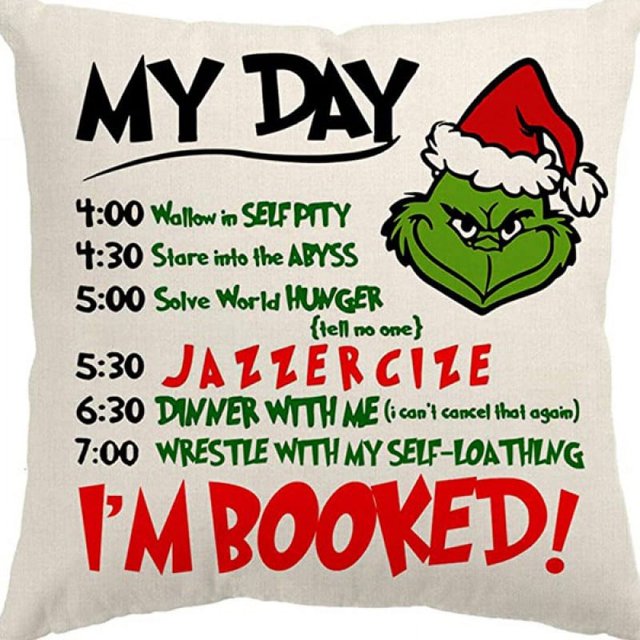 Decoraciones navideñas 2023, fundas de almohadas de Feliz Navidad, suministros de decoración navideña 2023 para regalos