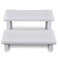 thumbnail image 4 of vidaXL Spa Step Grey Plastic Medium Reversible Spa Step Rectangular, 4 of 13