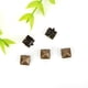 thumbnail image 4 of 400 juegos de 4MM-7MM DIY Leathercraft Spike Remaches Square Spike Studs Bolsas Zapatos Cinturón AccesoriosBronce 6mm, 4 of 6