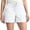 White, variant on Ahdbta Women's Hiking Shorts Quick Dry Lightweight Drawstring Waist Athletic Running Golf Summer Casual Shorts with Pockets