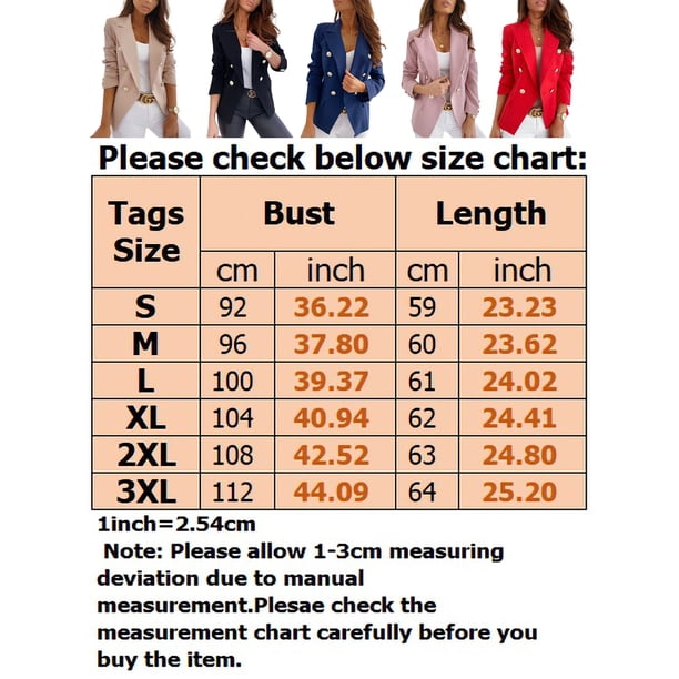 Femme Blazer Manches Longues Slim Fit OL Bureau Affaires Veste De Femme Blazer Manches Longues Slim Fit OL Bureau Affaires Veste De