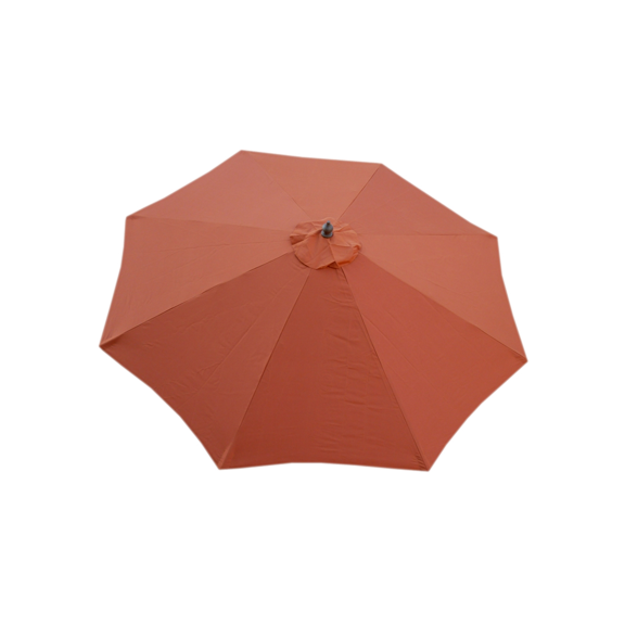 Covered Living 10ft Market Patio Umbrella Replacement Cover Canopy, 8 Ribs, Terracotta Color (CANOPY ONLY)