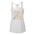 thumbnail image 2 of Wild Bobby, Y'all Need Jesus & Country Music, Pop Culture, Women Tri-Blend Racerback Tank Top, Heather White, X-Large, 2 of 4