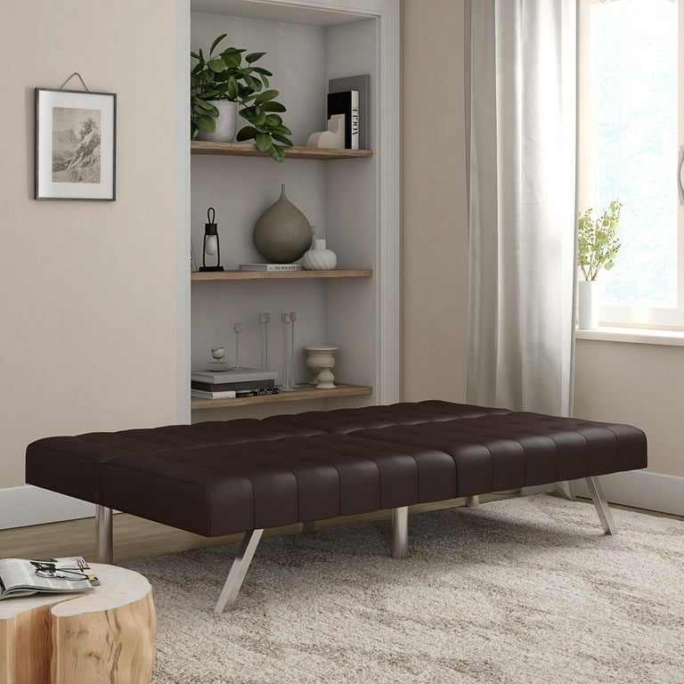 Mainstays morgan convertible tufted on sale futon