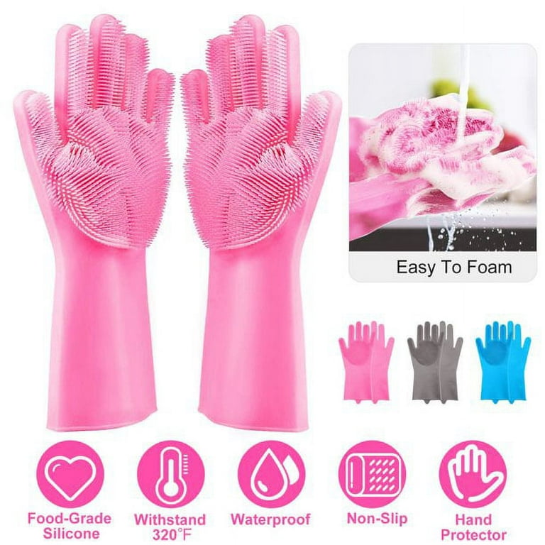 Hatsutec Magic Silicone Dishwashing Gloves, 48 Helpful Products We Found  on  That'll Make Your Life 100 Times Easier