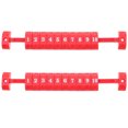 thumbnail image 1 of Shisuyan Table Football Accessories Red Plastic 2Pcs 1.6x10.2in, 1 of 8
