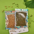 thumbnail image 7 of 100 Pcs Transparent Zip Lock Mylar Bags Resealable Smell Proof Bags Plastic Laser Bags, 7 of 7