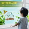 thumbnail image 4 of Rongsi Samll Window Bird Feeder, Clear Window Bird Feeders with Strong Suction Cups, Bird House for Outside Wild Birds, 4 of 6